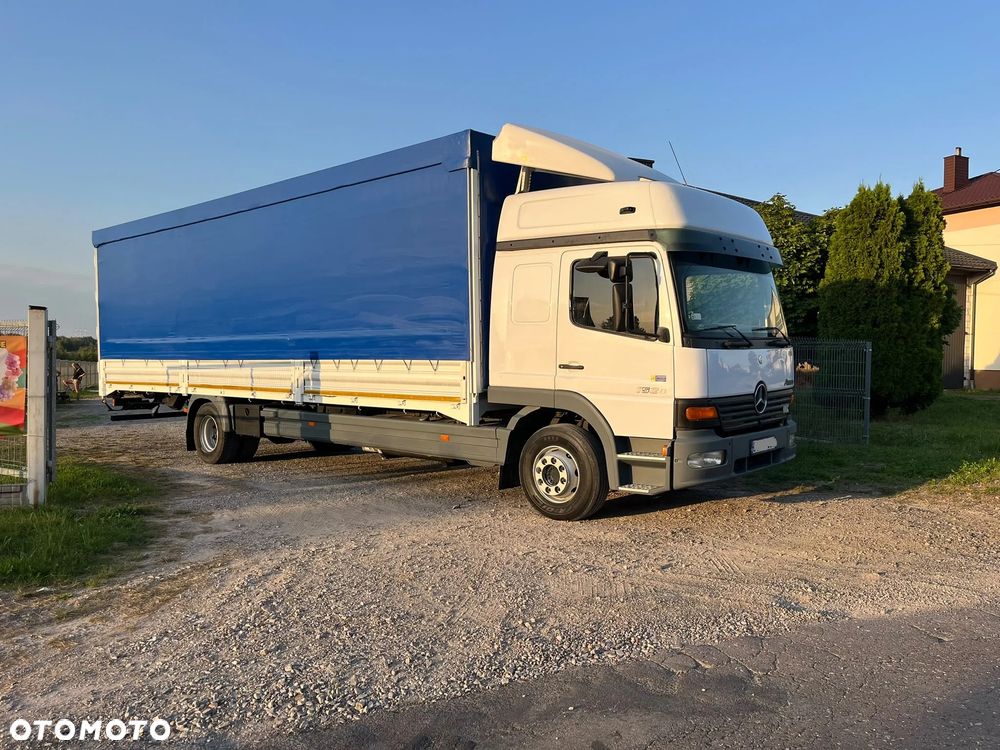 Mercedes-Benz ATEGO 1528 MOTOR poi 6374 KABINA SYPIALNA FIRANKA DŁUGI  8,60 m - 2