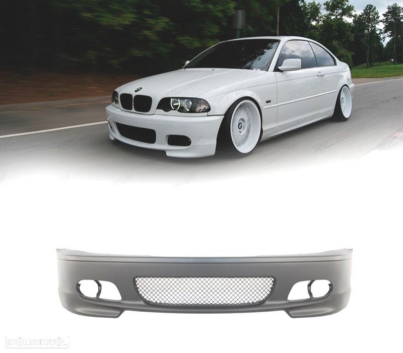 PARA-CHOQUES FRONTAL BMW E46 COUPE CABRIO 99-07 LOOK M2 - 1