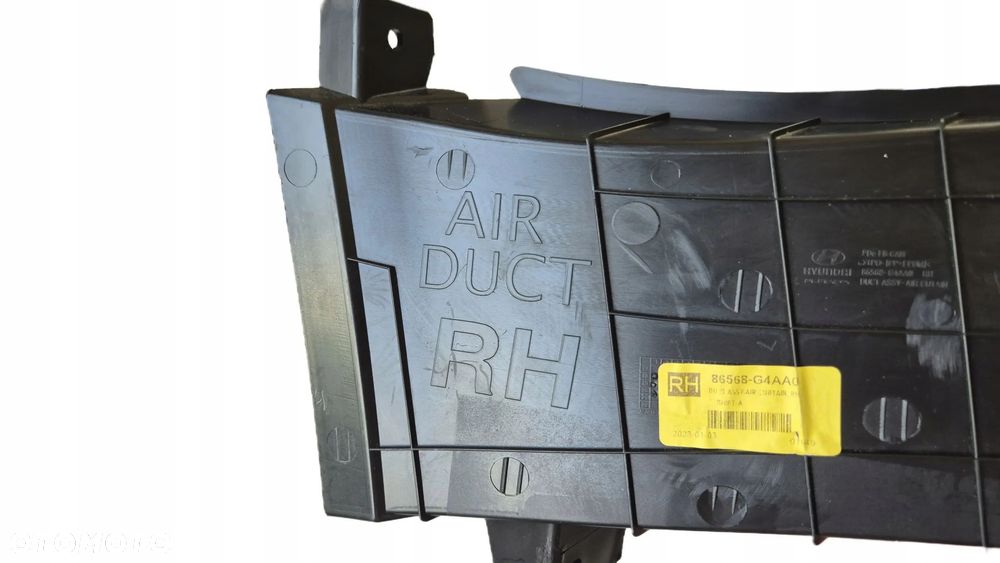 Kierownica powietrza Wlot PRAWA Hyundai i30 III Fastback 17- OE 86568-G4AA0 - 9