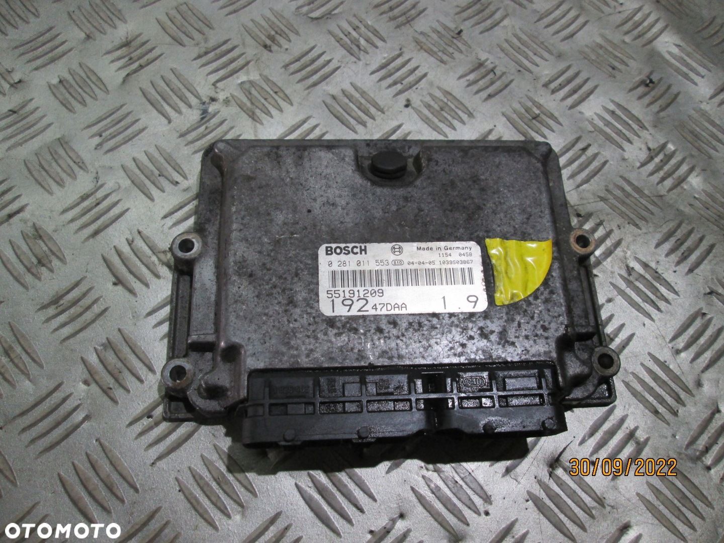 STEROWNIK KOMPUTER FIAT STILO 1.9 JTD 0281011553 - 1
