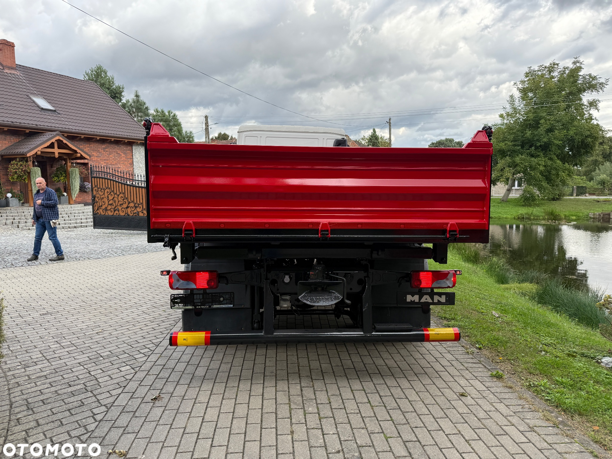 MAN TGM 18.340 / wywrotka / 3 stronny kiper / EURO 5 / SPROWADZONY - 5