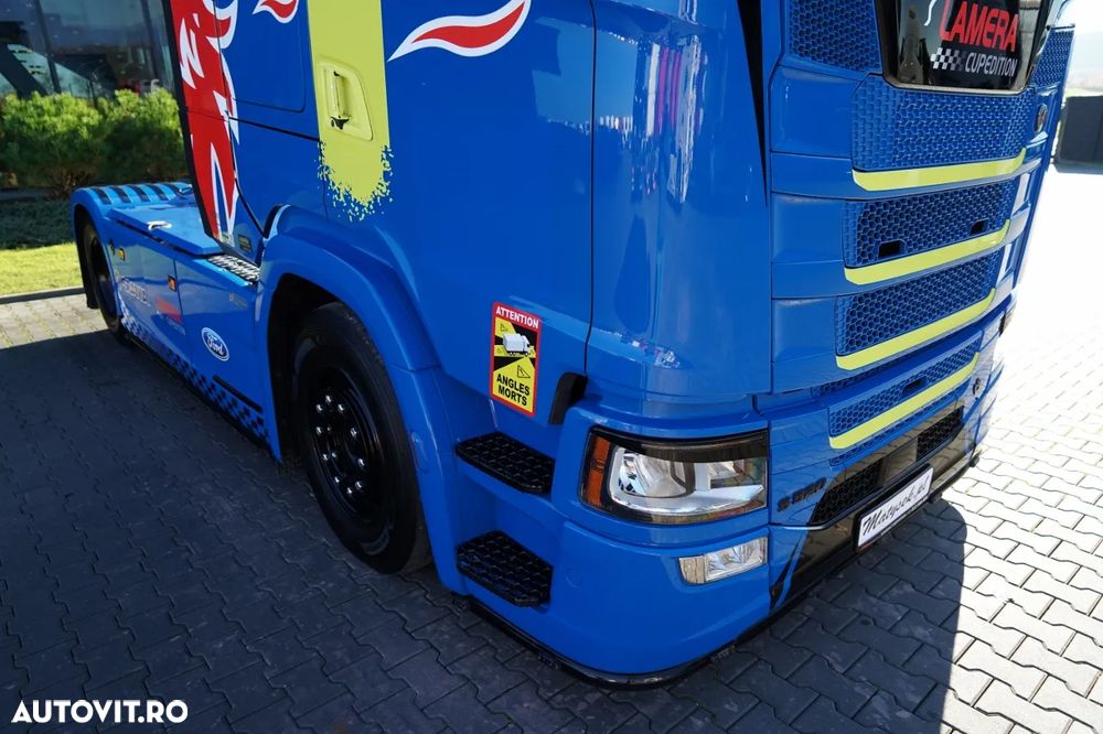 Scania S 520 / V8 / RETARDER / I-PARK COOL / COMPLET AIRMATIC / PIELE / ANVELOPE 100% - 10