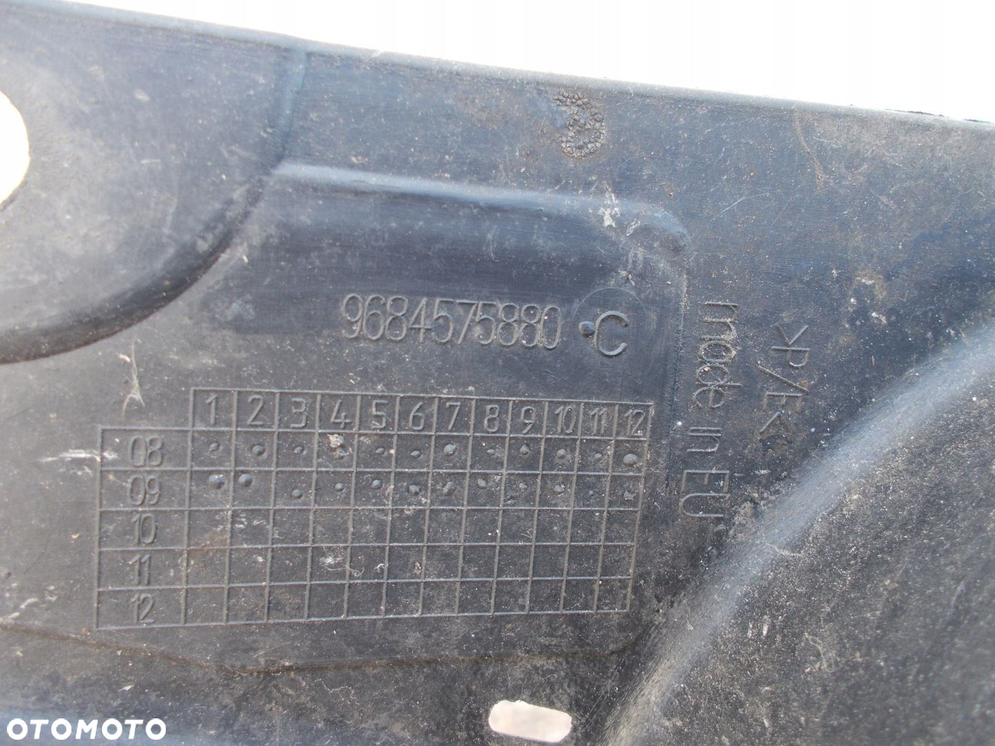 CITROEN C3 PICASSO 08-17 9684575880 C NADKOLE PRAWE TYŁ TYLNE - 3