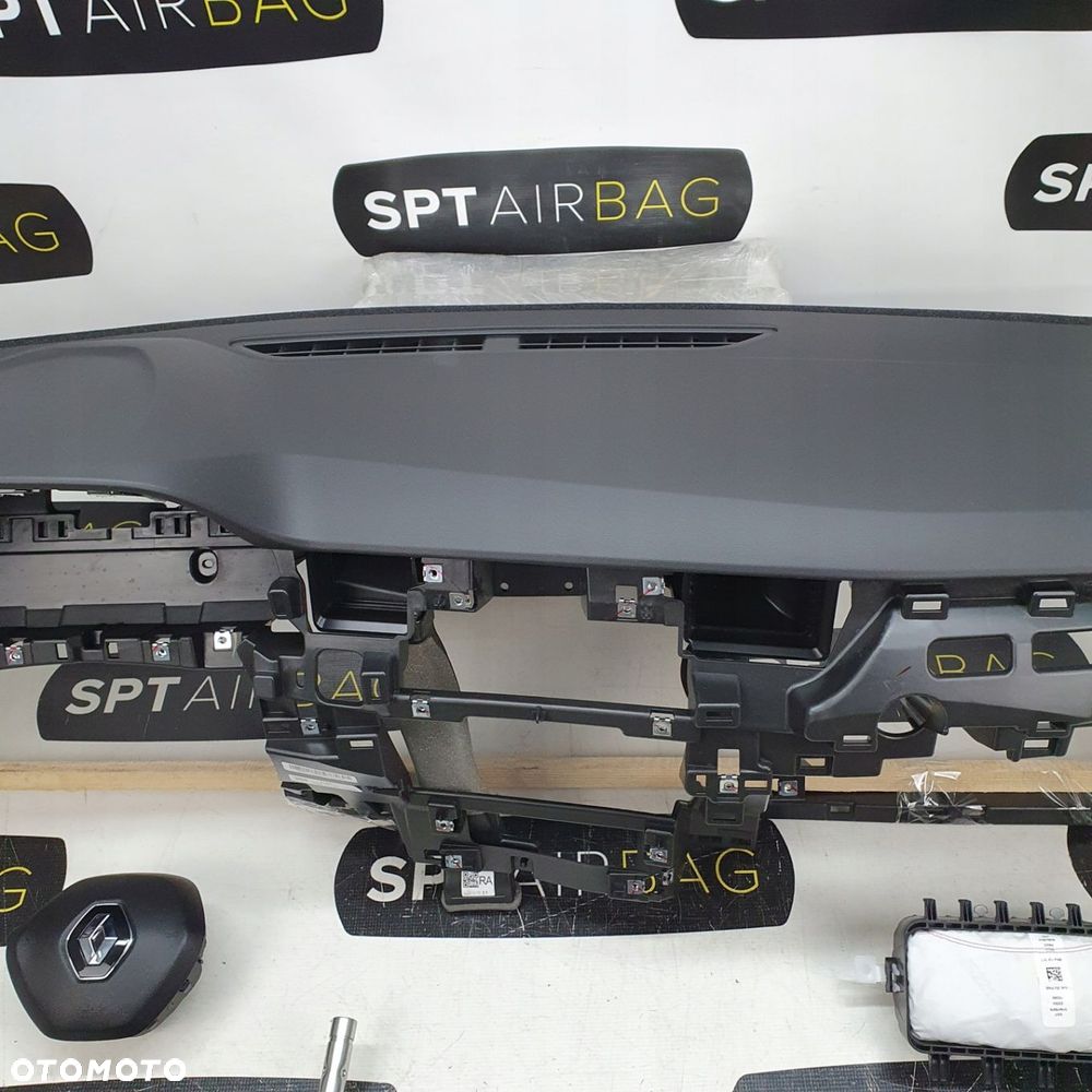 RENAULT ARKANA DESKA ROZDZIELCZA KONSOLA KOKPIT PULPIT PODUSZKI AIRBAG AIR BAG PASY KIT SET - 3