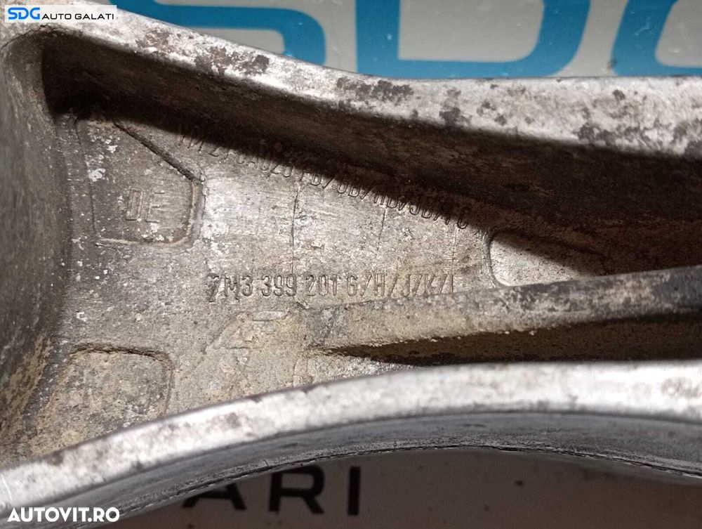 Suport Tampon Motor Fata Antibalans Ford Galaxy 1 1.9 TDI 1995 - 2006 Cod 7M3399201G 7M3399201H 7M3399201J 7M3399201K 7M3399201L [M7565] - 3