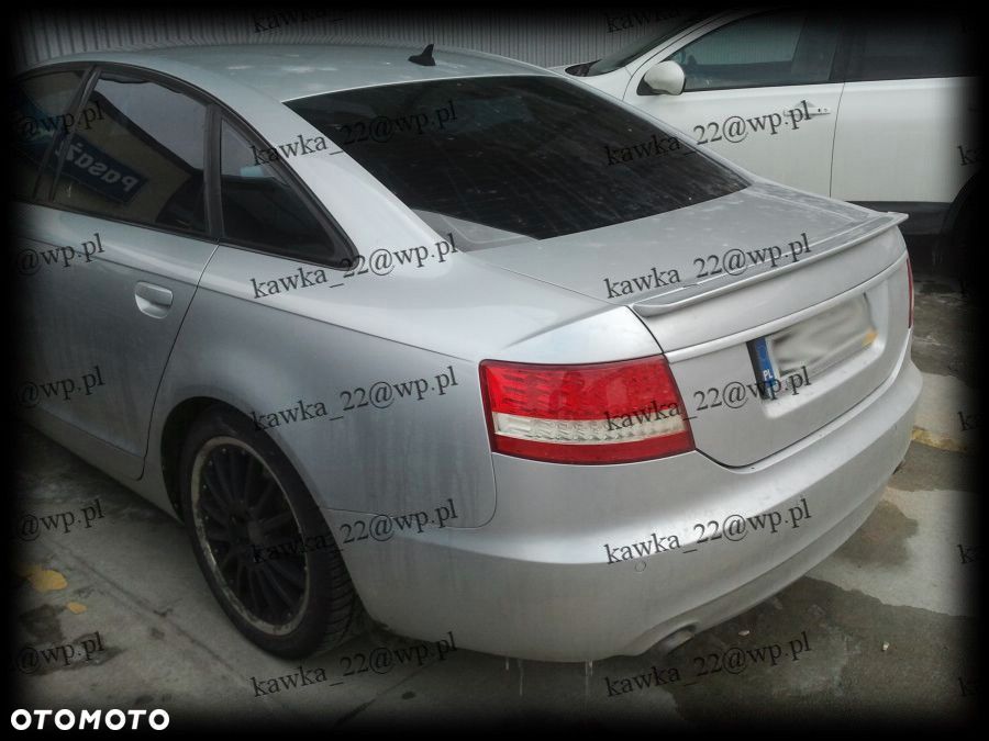 AUDI A6 S6 SPOILER LOTKA NA KLAPĘ PODKŁAD! - 3