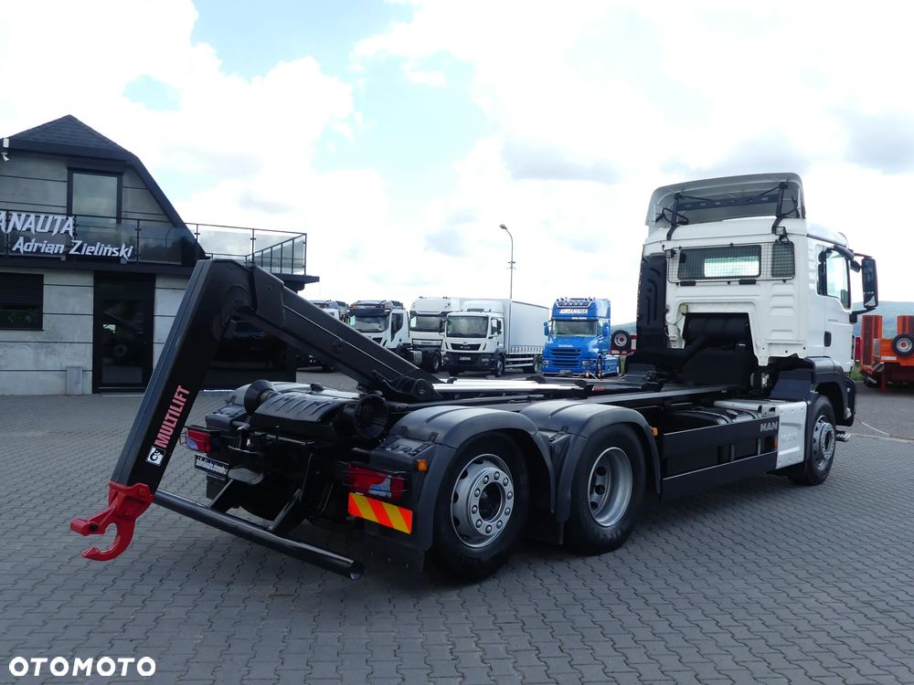 MAN TGS 26.420 / 6x2 / HAKOWIEC / HIAB MULTILIFT / EURO 6 - 6