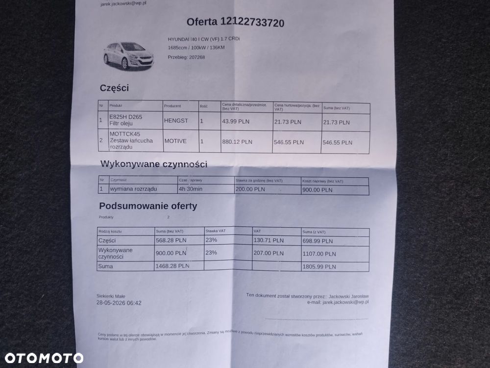 Hyundai i40 1.7 CRDi Automatik Premium - 33