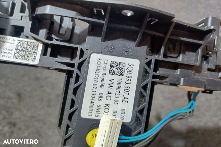 ANSAMBLU MANETE SEMNALIZARE + STERGATOARE 5Q0953507AE 5Q0953513P MX12 - 3