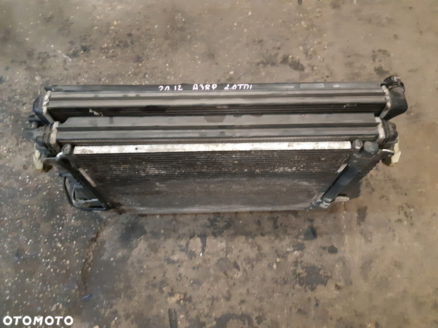 AUDI A3 8P 2.0 TDI CHŁODNICE WODY WENTYLATOR KOMPLET - 2