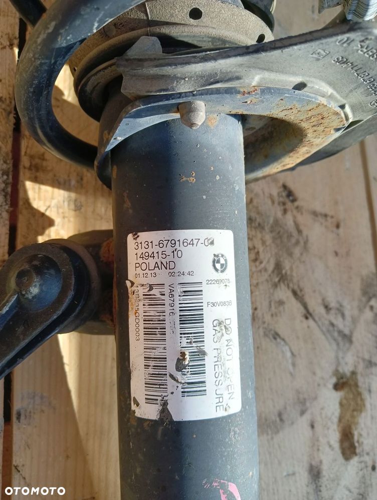 diesel amortyzator przÓd lewy f30 330d 6791647 - 2