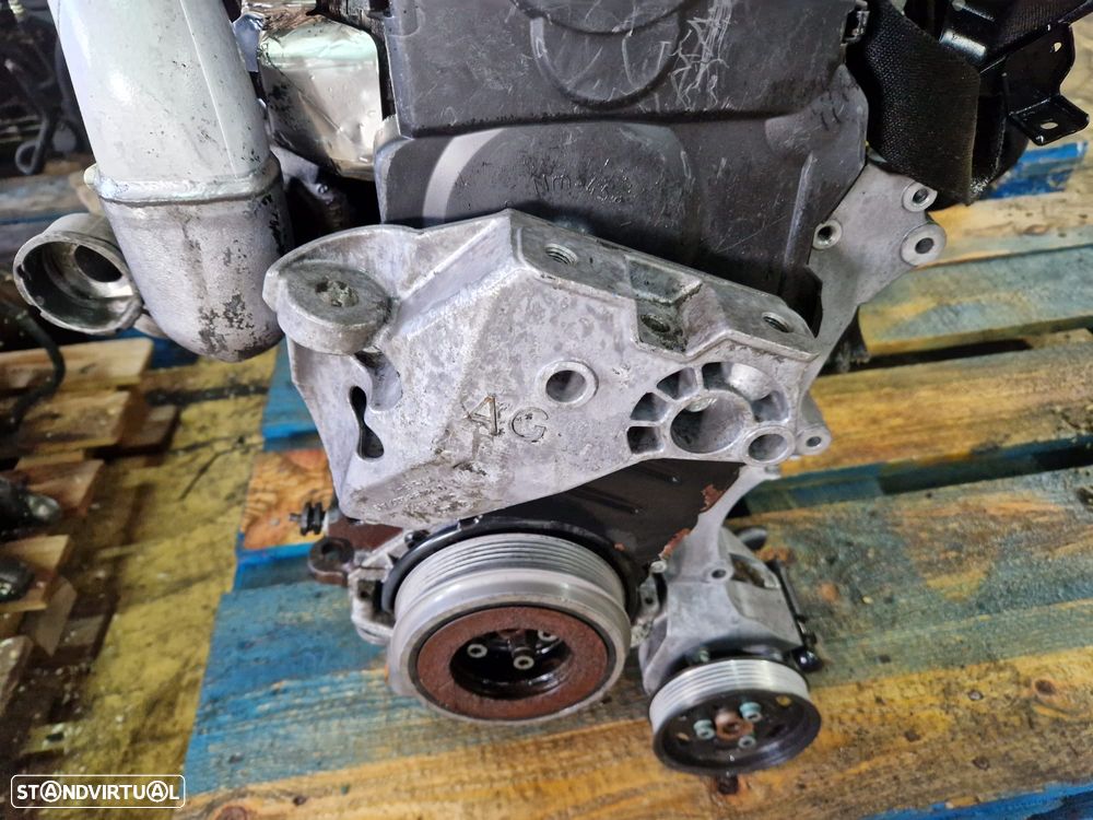 Motor usado ASZ VW GOLF 4 1.9 TDI 130CV AUDI A3 8L BORA LEON TOLEDO PD INJETORES BE - 6