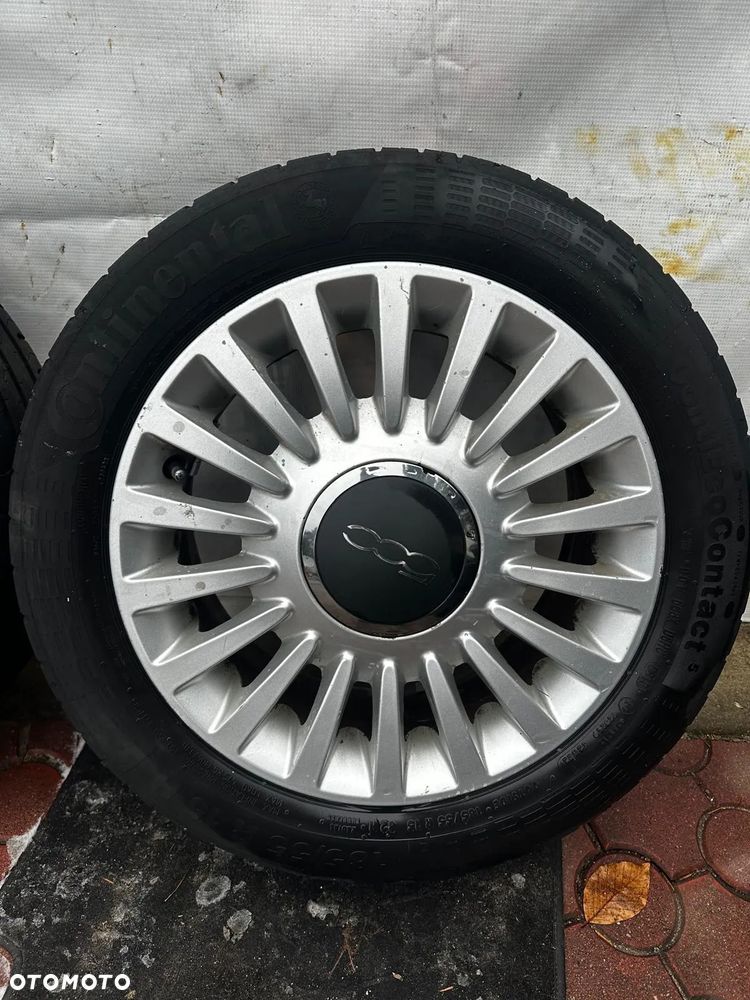 Felgi Aluminiowe Koła Opony Fiat 500 185/55 R15 - 4
