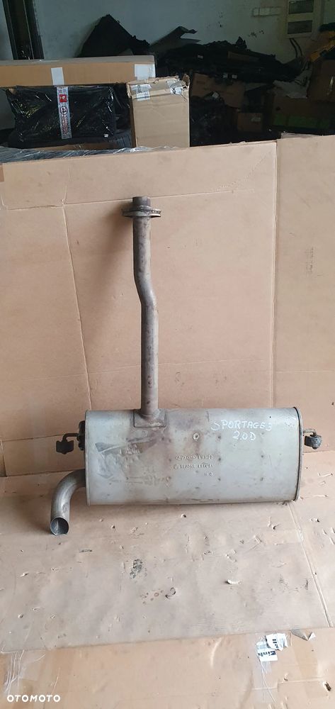 Tłumik końcowy wydech Kia Sportage III 2.0 CRDI - 1