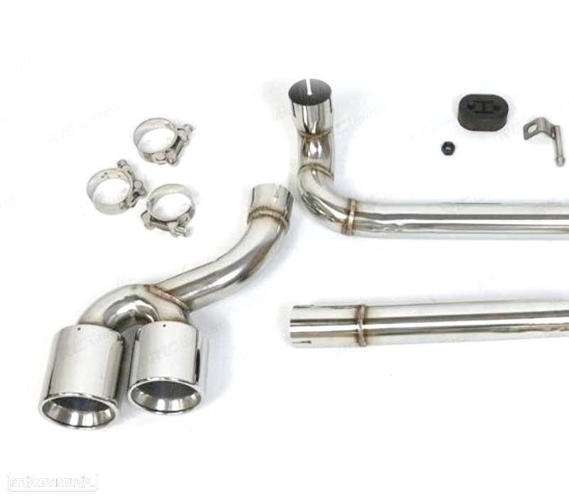 CONJUNTO DE ESCAPE COM PONTEIRAS BMW E90 E92 LOOK M3 - 2