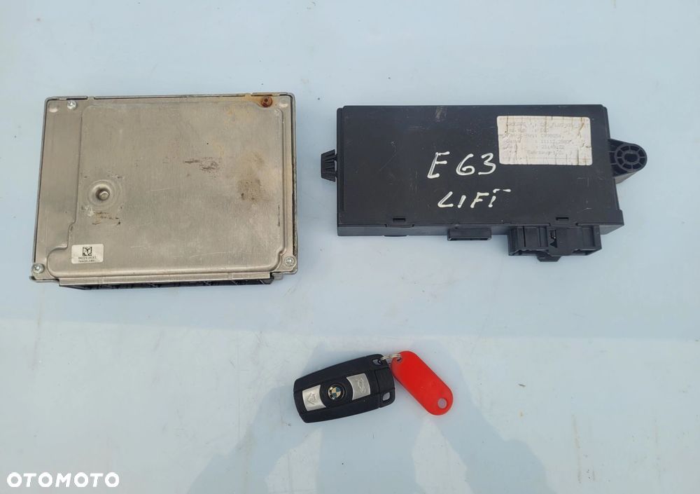ZESTAW STARTOWY KOMPUTER SILNIKA MODUŁ CAS3 BMW E63 N62B48 4.8B 7582306 - 5