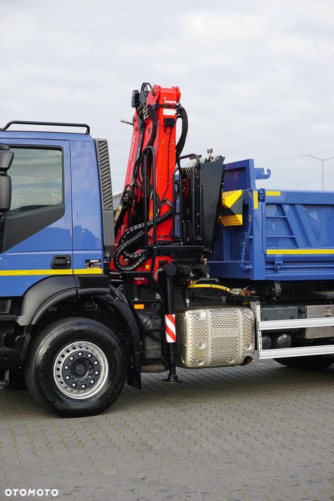 Iveco TRAKKER / 380T41 / E 6 / WYWROTKA + HDS / 6 X 4 / ROTATOR - 29