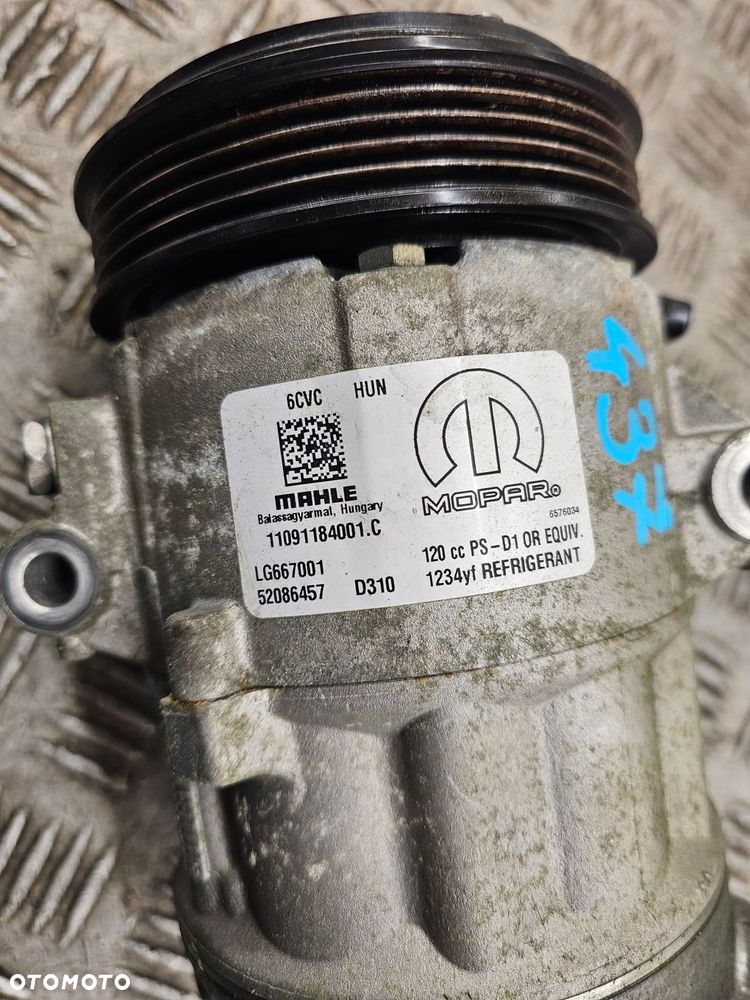 kompresor sprężarka klimatyzacji fiat 500x 500 x lift 52086457 - 5