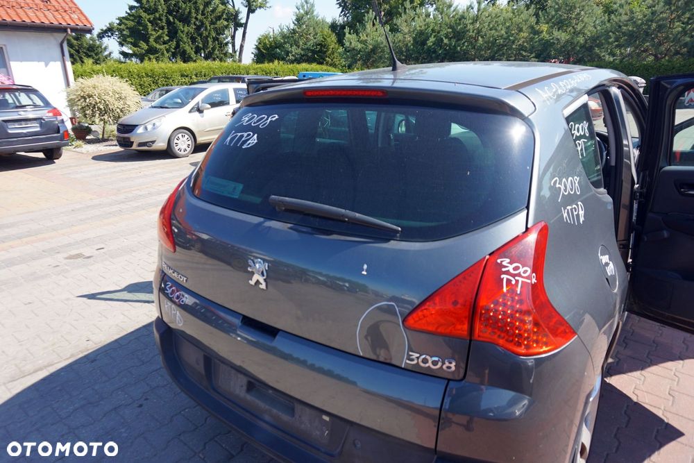 KLAPA BAGAŻNIKA TYLNA 3008 I KTPD  SZARY PEUGEOT 2009-2013 - 2