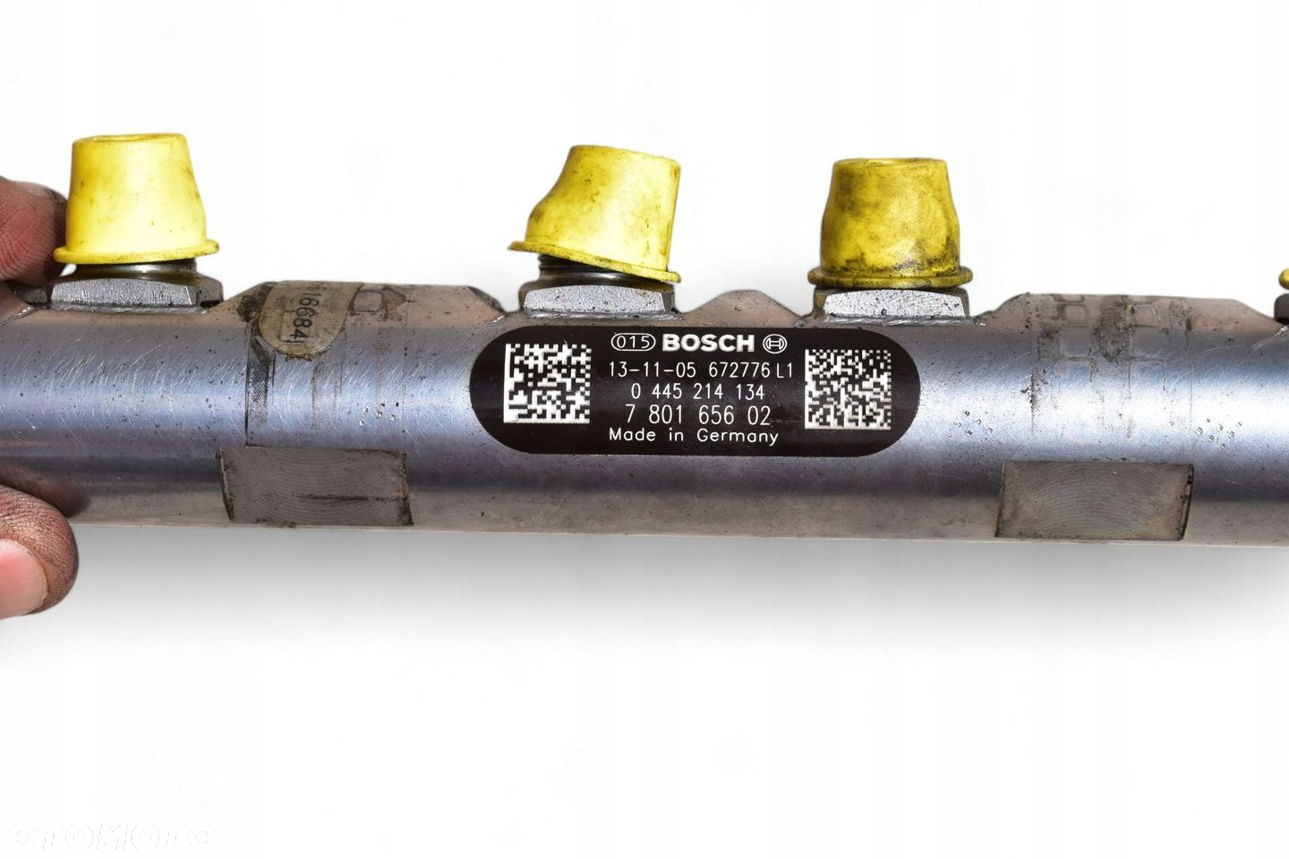 Listwa Wtryskowa Czujniki BMW E87 E90 E60 E84 2.0 D N47 7801656 0445214134 - 2