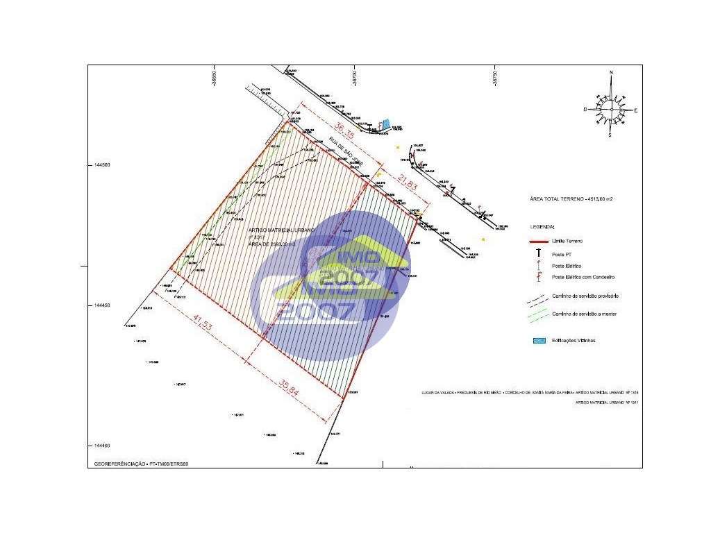 Conjunto de 2 terrenos em Rio Meão - Grande imagem: 3/14