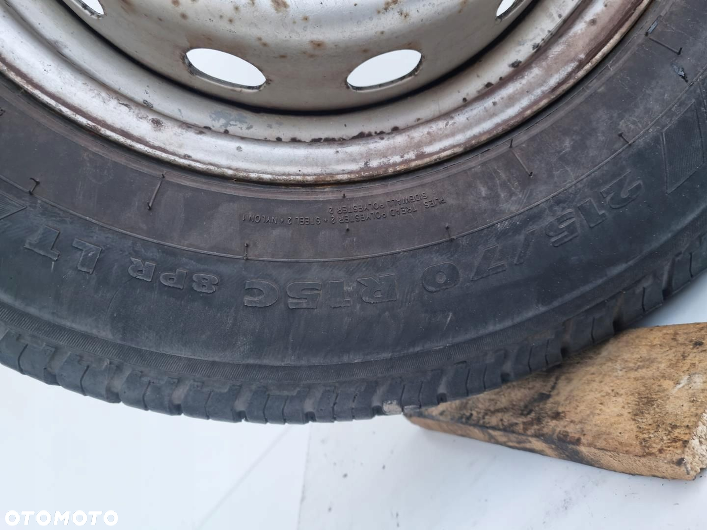 Nissan Cabstar FELGA STALOWA KOŁO 15 cali 215/70 R15 R15C 40300G4900 5X170 - 8