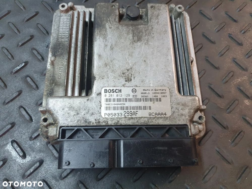 KOMPUTER SILNIKA DODGE CALIBER 0281012129 P05033299AF - 1