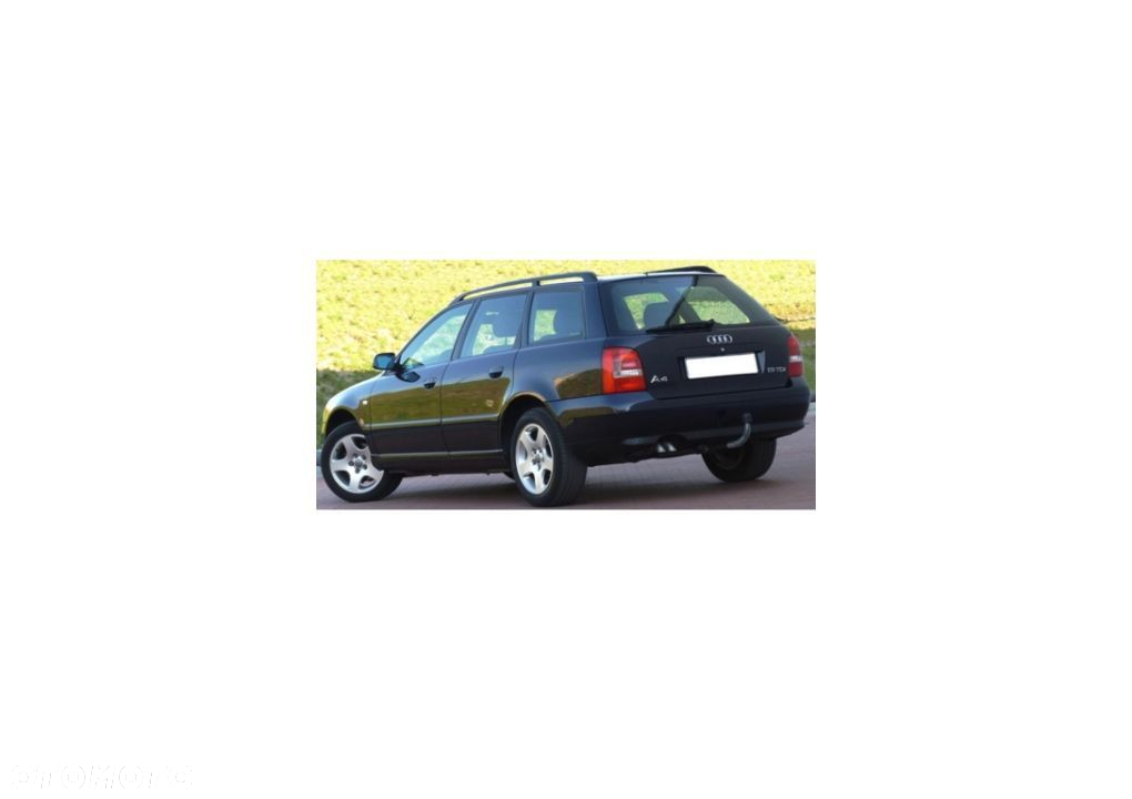Hak Holowniczy + Kula Ocynk Uciąg 1800 kg +Wiązka+Gniazdo Audi A4 B5 Sedan Kombi Quattro 1994-2001 - 8