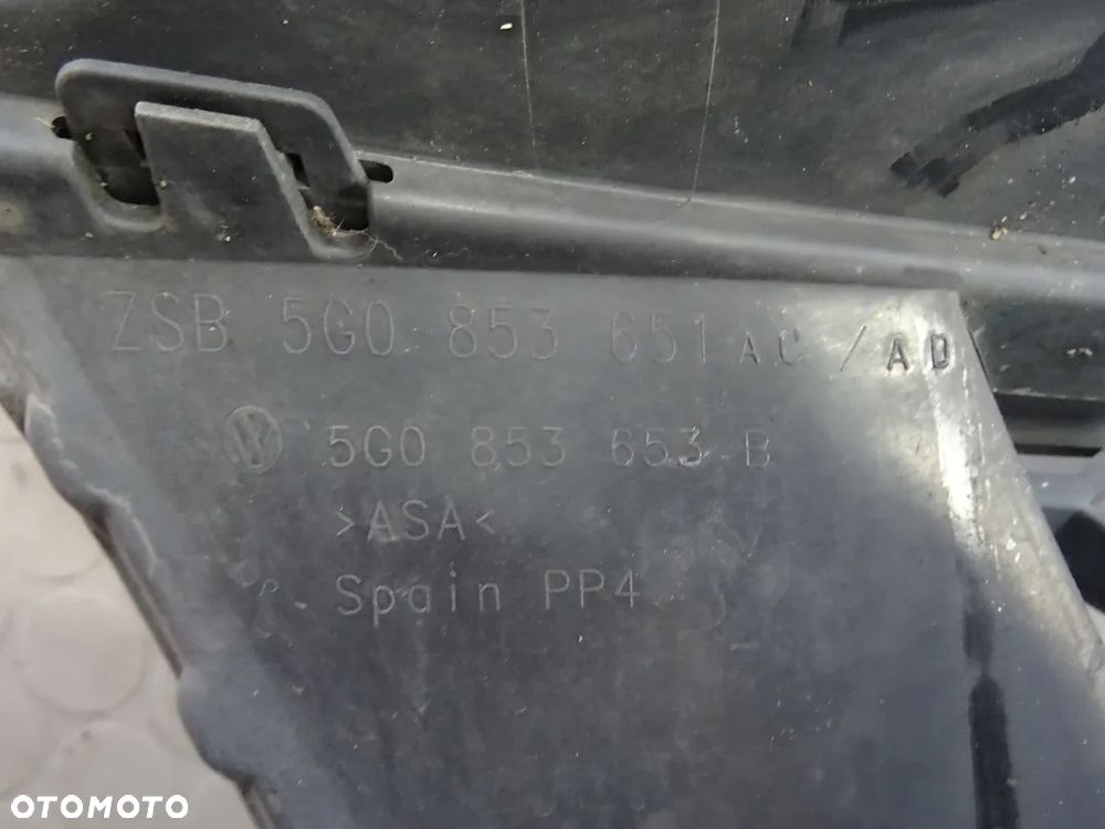5G0853653B grill atrapa VW Golf VII GTI 12-17 czesci - 2