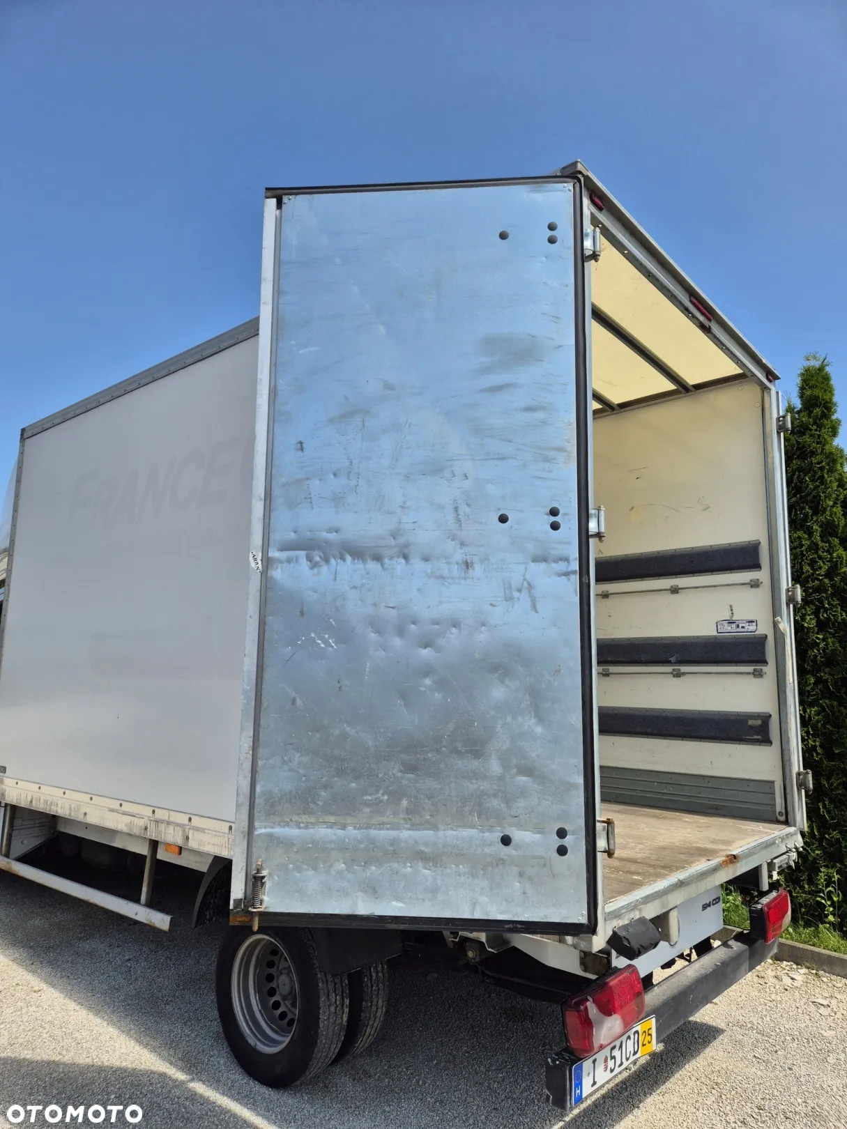 Kontener 8 palet Sprinter 2020, regulowana szerokość podramówki, Iveco, Ducato, Master, Inne, stan idealny! - 12