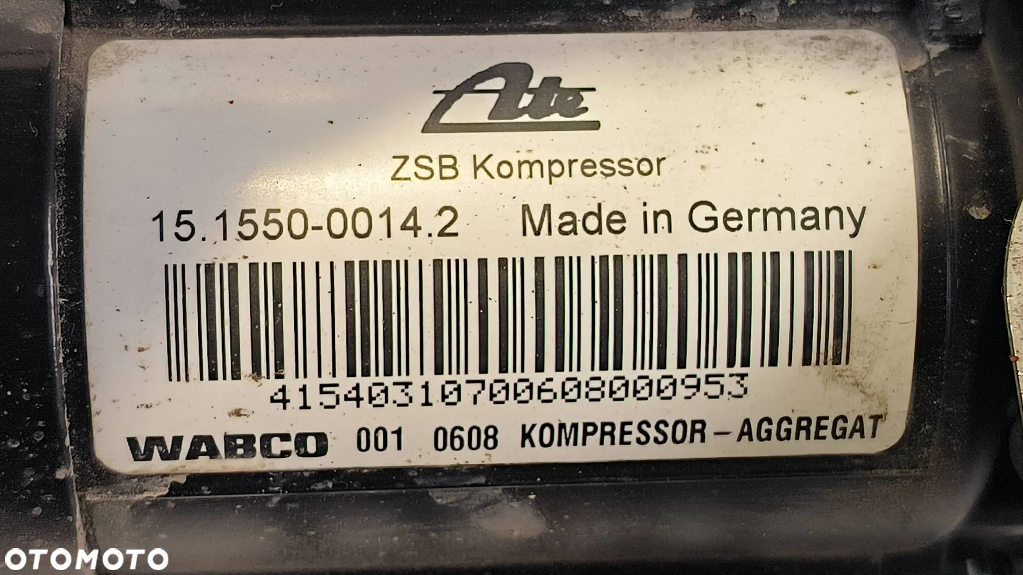 Kompresor zawieszenia pneumatycznego 15155000142 Volkswagen Phaeton - 4
