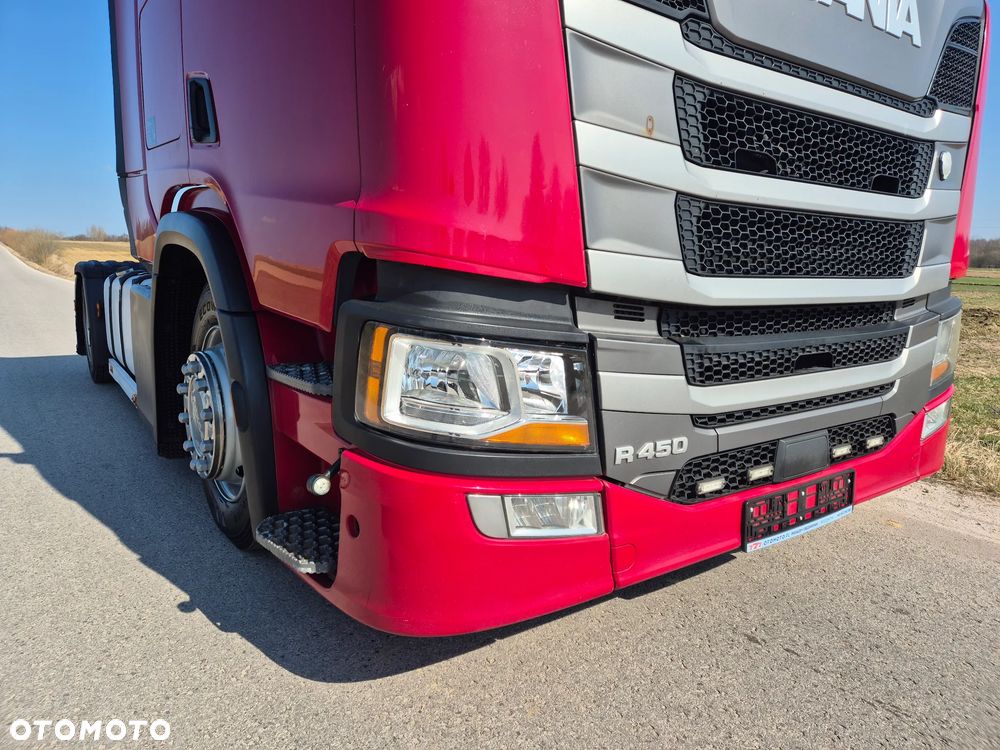 Scania R450 MEGA LOW DECK RETARDER Salon Polska DUŻE KOTŁY - 9