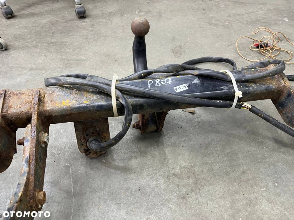 Hak Citroen C8 Fiat Ulysse Peugeot 807 Phedra zaczep holowania przyczepy moduł wiązka komplet - 7