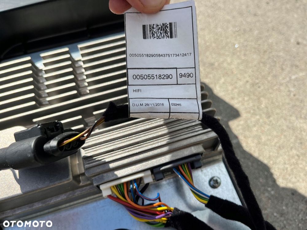 Wzmacniacz Subwoofer ALFA ROMEO STELVIO 50548544 - 5