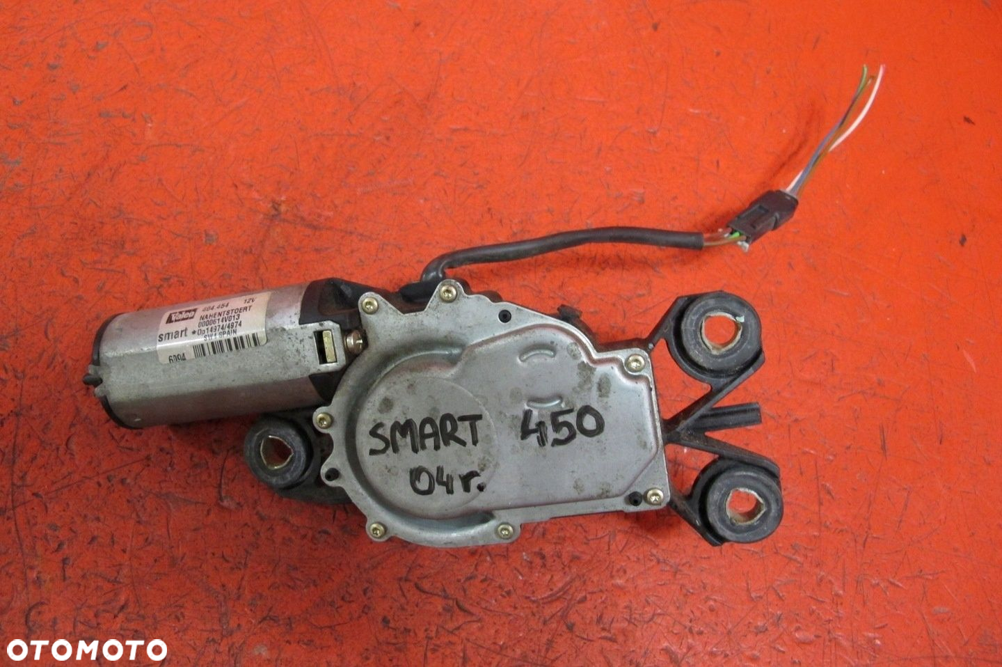 SMART ForTwo 450 SILNICZEK WYCIERACZKI TYŁ TYLNY 0000614V013 - 2
