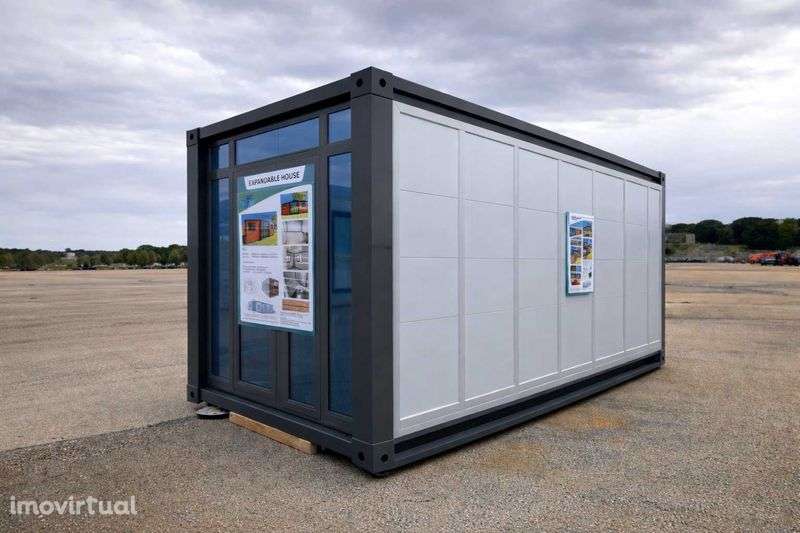 Casa Modular Expansível Nova - 38m² - T2 - Pronta a Instalar - Grande imagem: 3/5