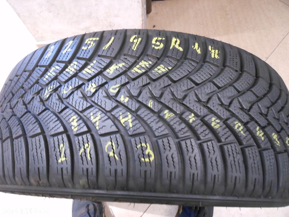 Opony 225/45r17 falken eurowinter hs01 7mm komplet  zima - 4