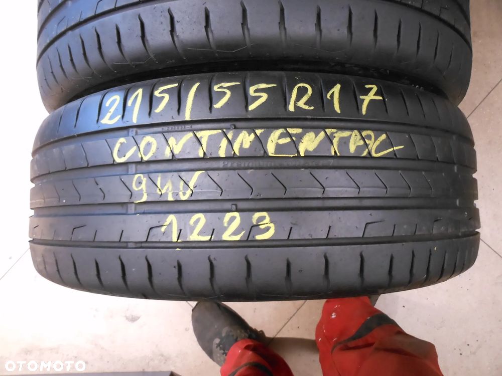 Opony 215/55r17 continental premium contact 7 6,5mm lato para - 2