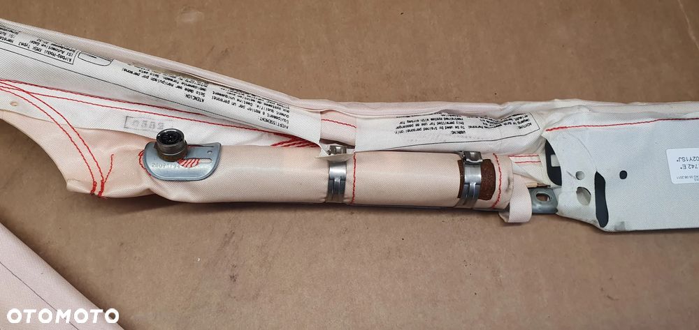 Kurtyna airbag boczna prawa Seat Leon II 1P0880742E - 4