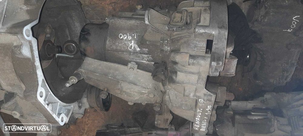 Caixa de velocidades renault clio 1.9 d de 2000 - 1