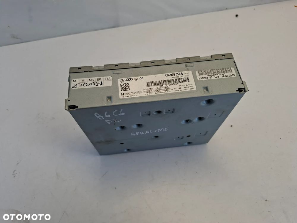 Tuner Radiowy Radia Moduł 4F0035056B Audi A4 A5 A6 Q5 Q7 - 1