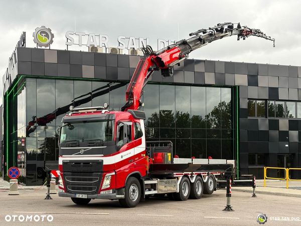 Volvo FH 540 8x4 FASSI F660  Żuraw Fly JIB Wciągarka