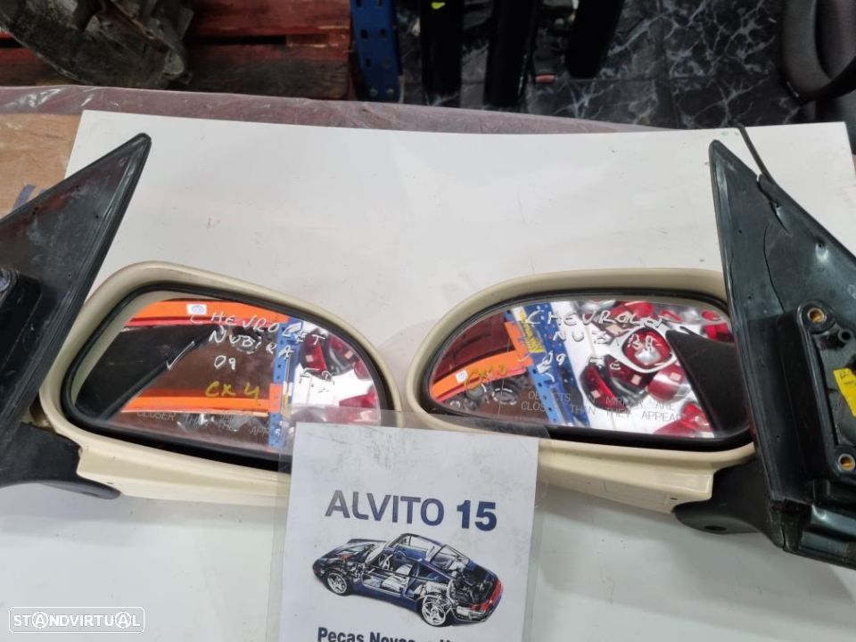 espelho retrovisor Chevrolet Nubira -  - frente direita - frente esquerda  2009 - 1