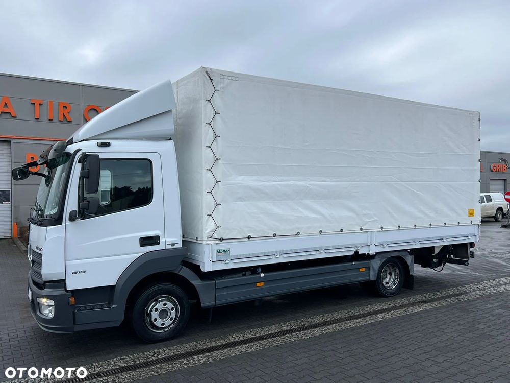 Mercedes-Benz ATEGO 818 L PLANDEKA + WINDA 3 FOTELE KLIMA PODUSZKI - 2