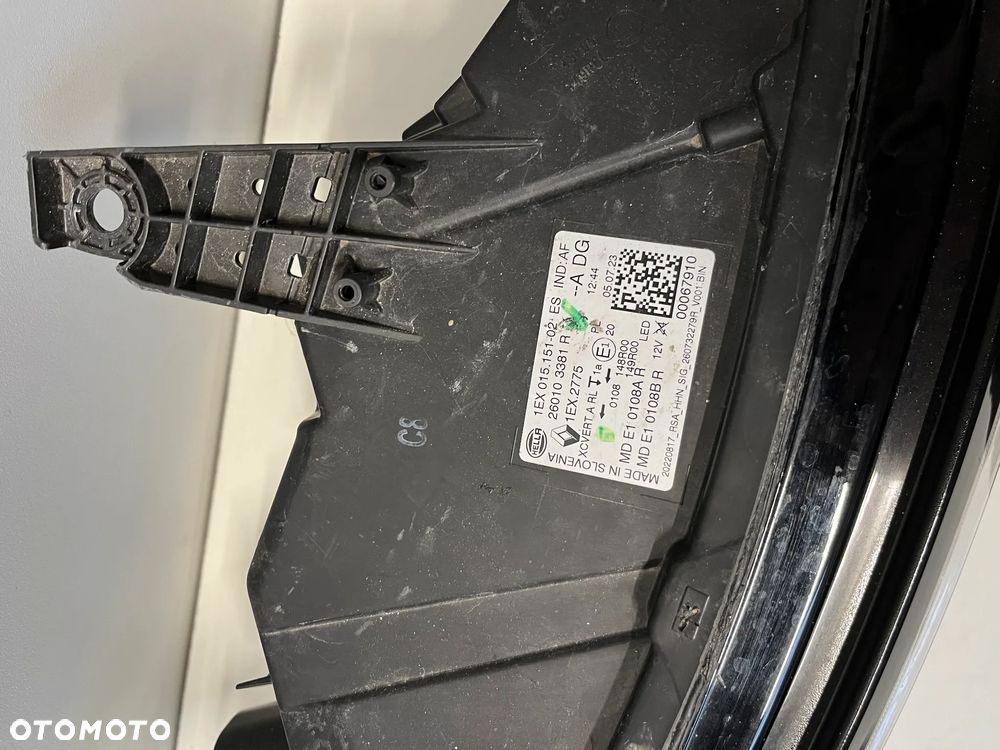RENAULT AUSTRAL LAMPA PRZEDNIA LEWA,PRAWA PRZÓD 1EX01515101 - 7