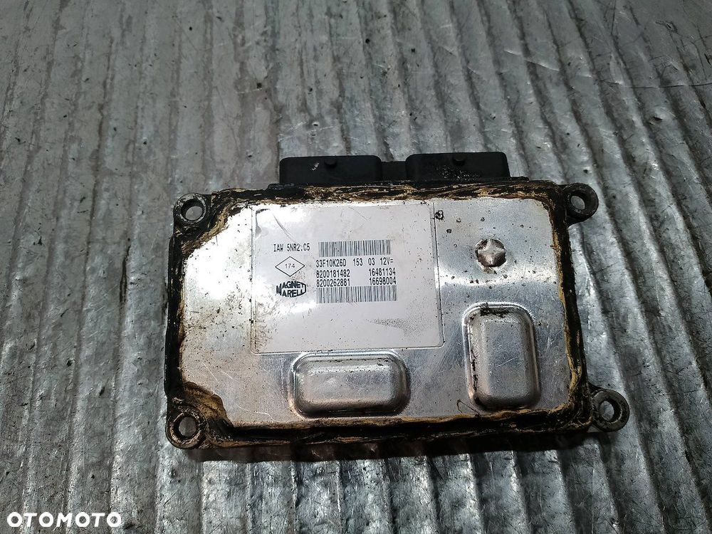 KOMPUTER, STEROWNIK RENAULT CLIO II LIFT 8200181482 8200262881 16481134 1.2 - 3