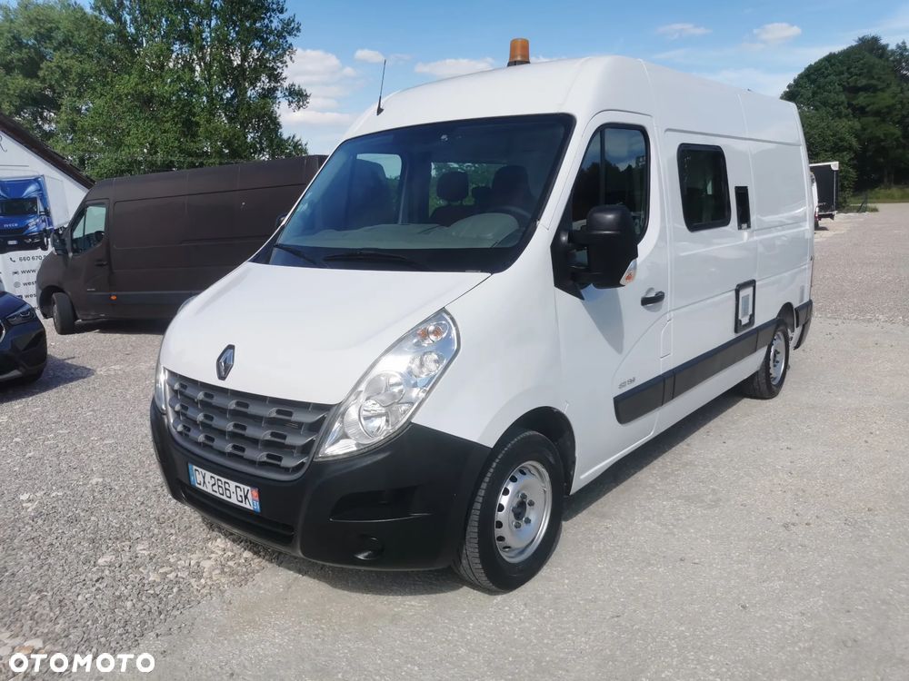 Renault Master doka 7-osobowy Dubel 2.3dCi-125KM Brygadówka - 1