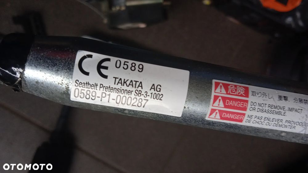 Pas bezpieczeństwa poduszka kierowcy Citroen C4 Picasso II zapinka lewy prawy przód tył do regeneracji - 4