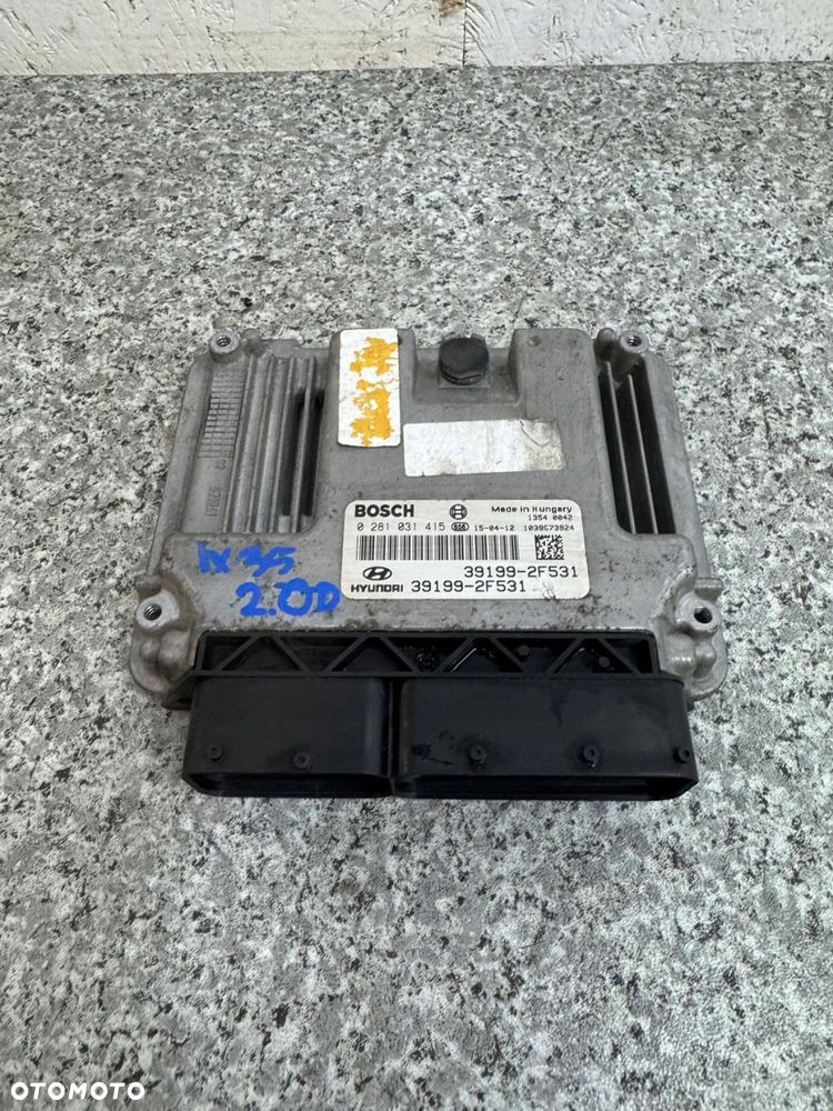 komputer sterownik silnika hyundai ix35 2010-2015 2.0 crdi 39199-2f531 - 1