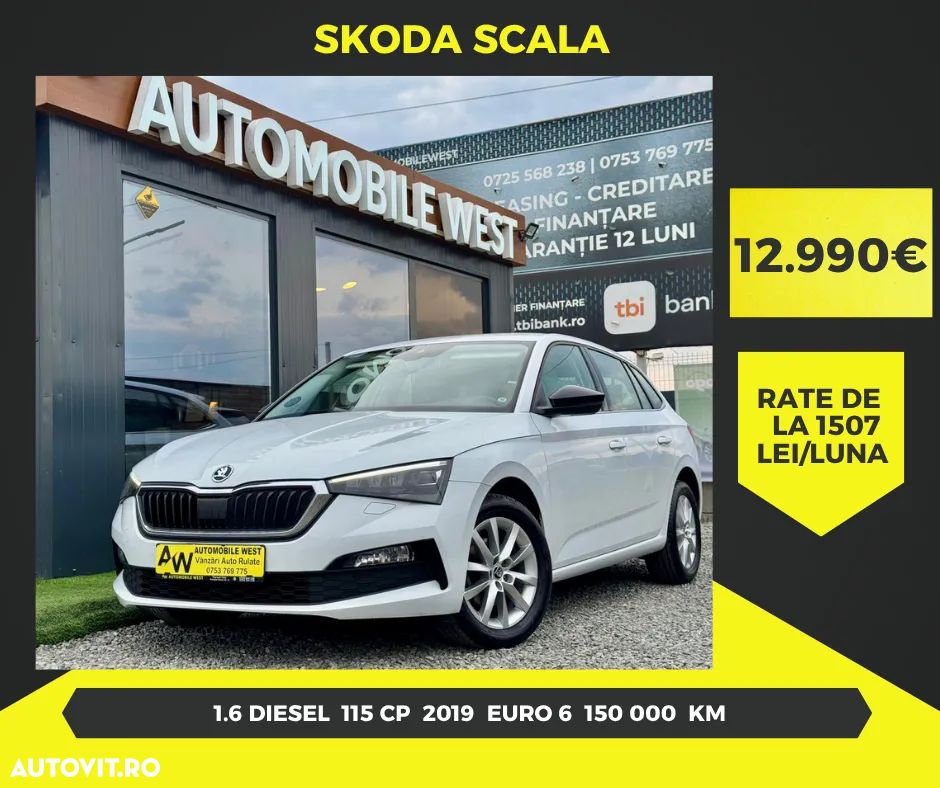 Skoda Scala 1.6 TDI DSG Style - 1